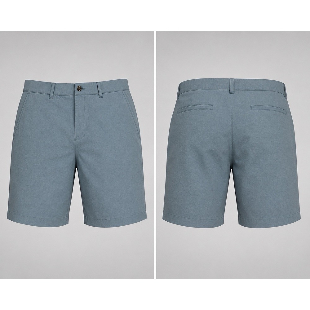Dunning Golf  SHORTS   MENS 36  BLUE PERFORMANCE 5 POCKET